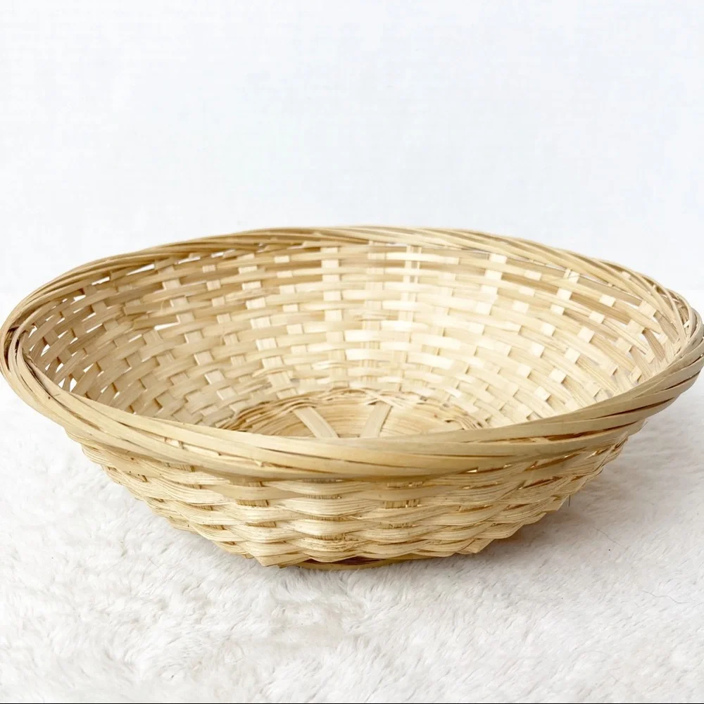 Round basket low short 8.5” diameter